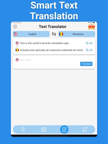 Romanian Translator & More + iPad screenshot