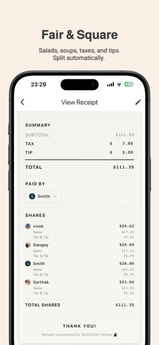 SplitSmart! Screenshot 2 of 6
