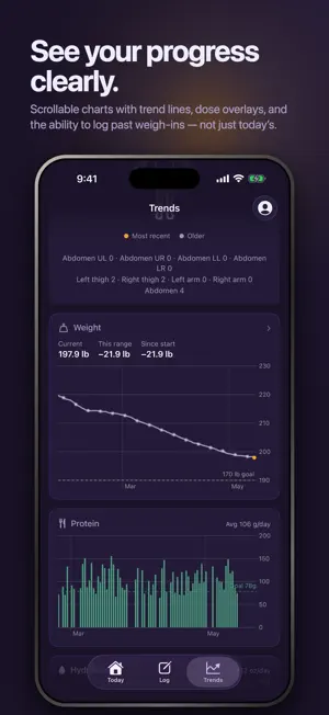 Lumis: GLP-1 Tracker screenshot 4