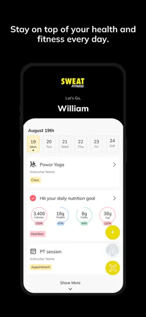 Sweat Fitness screenshot 2