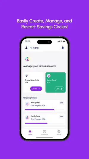 SaveCircle screenshot 2