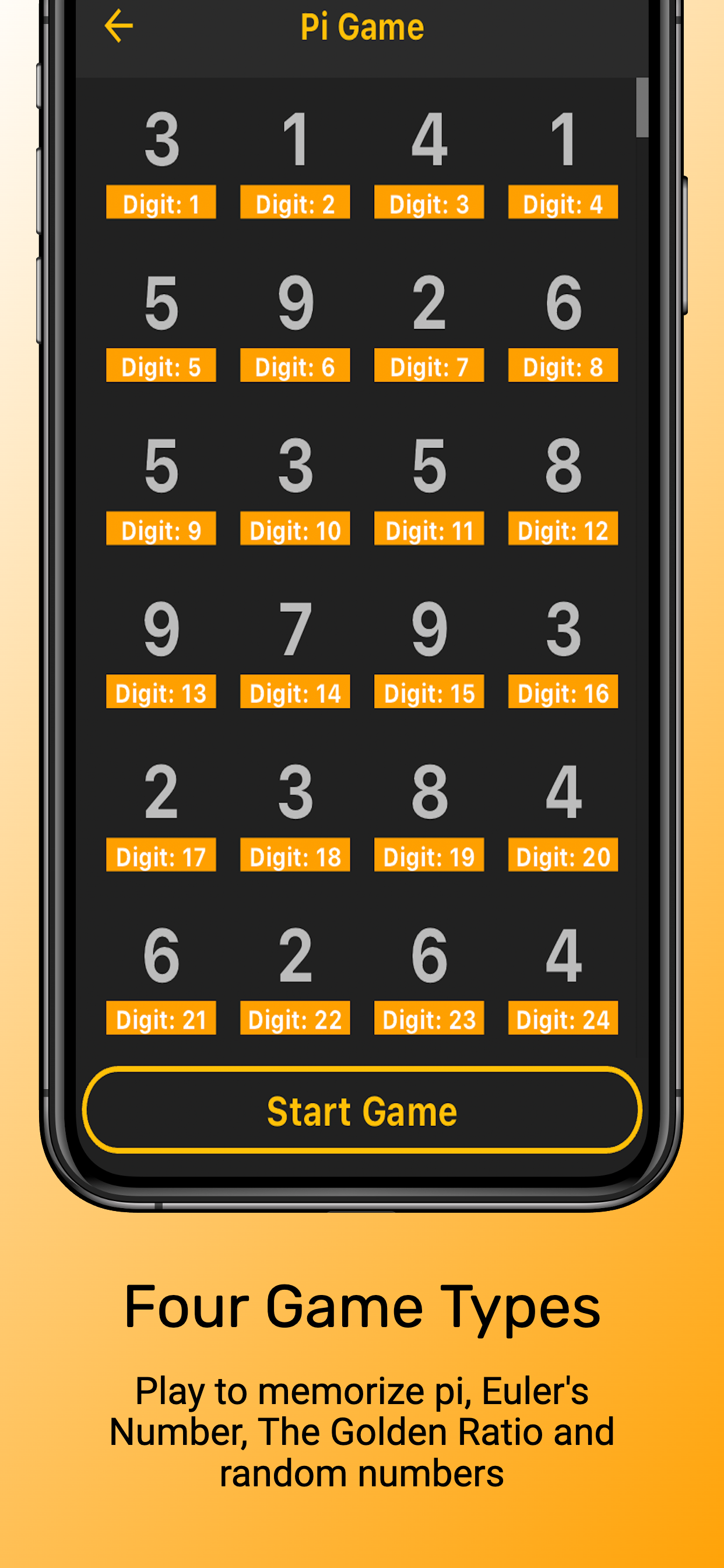Pi Try Number Game