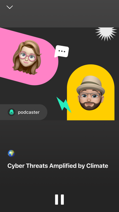 Podcaster - Real Time Podcasts Screenshot
