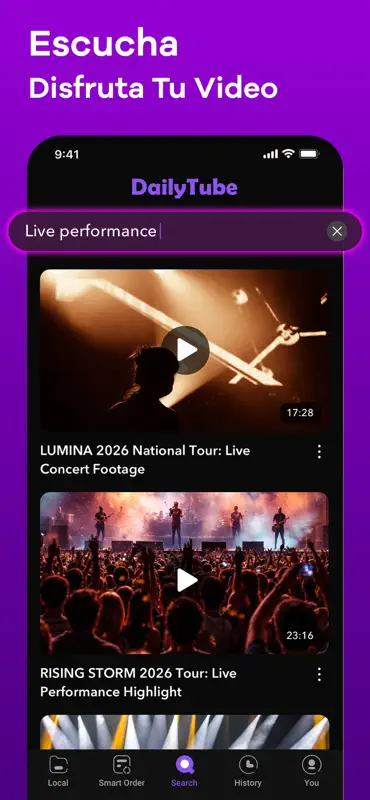 DailyTube - Local Media Player screenshot 2 of 5