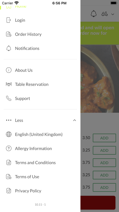 Aroma Widney Road Screenshot