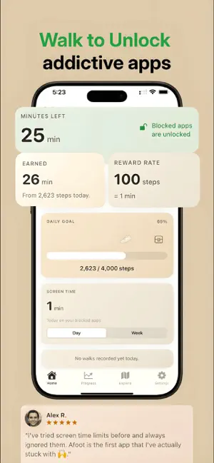 Afoot: Walk to Scroll screenshot 2