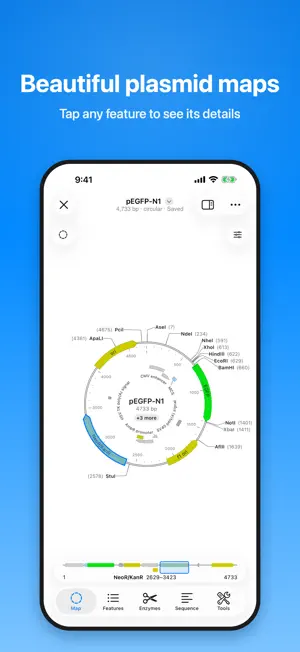 Plasmids X iPhone App