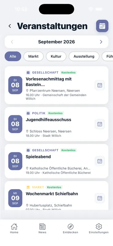 Willich erleben screenshot 8 of 10