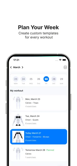 Fitly: Fitness tracking screenshot 1