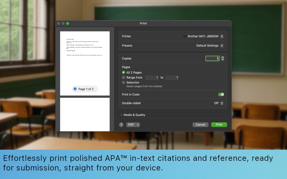 #3. Citation Generator (macOS) 由: Jonathan Gillman