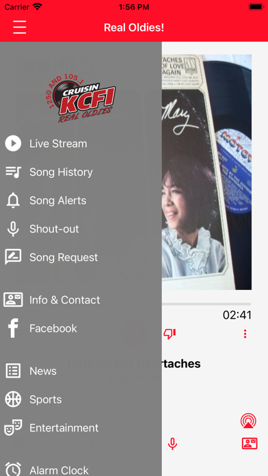 Cruisin 1250 KCFI & 105.1 Screenshot