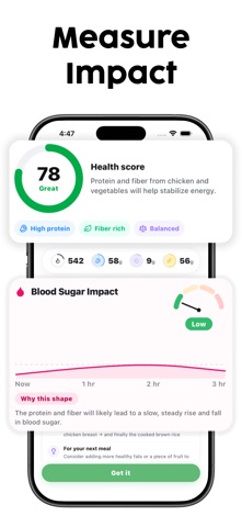 FastIQ: Fasting & Calorie AI iPhone screenshot