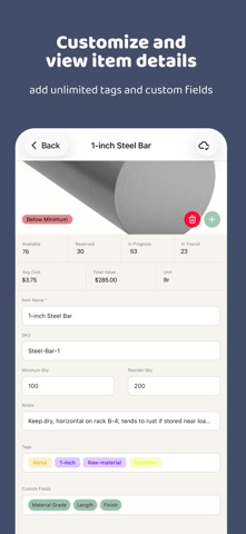 Billbop Inventory screenshot