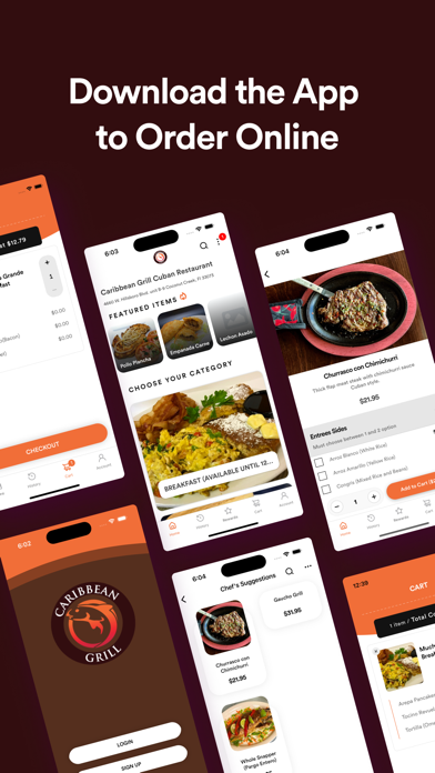 The Caribbean Grill Restaurant Screenshot