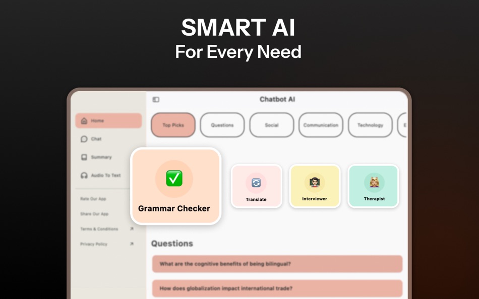 #2. Chatbot Ai & Ask Anything (macOS) Podle: Firebolt Online, LLC