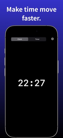 FastClock – Time Moves Faster Screenshot 1 of 3