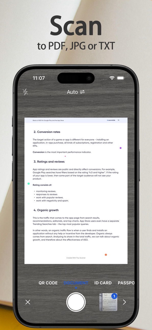 iPhone screenshot