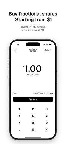Altus: Buy Stocks with USDC Screenshot 2 of 5