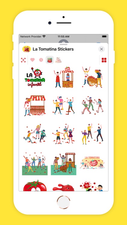 La Tomatina iStickers