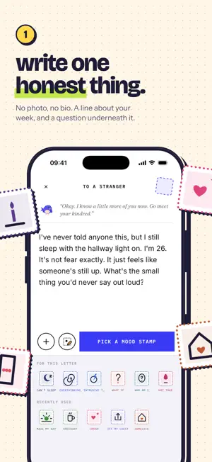 Kindredly: Anonymous Pen Pals screenshot 4