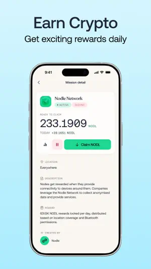 Nodle: Private wallet & AI screenshot 3