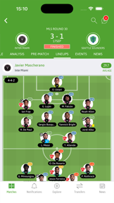 BeSoccer Plus screenshot