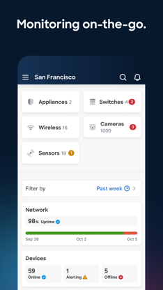 Meraki screenshot 1