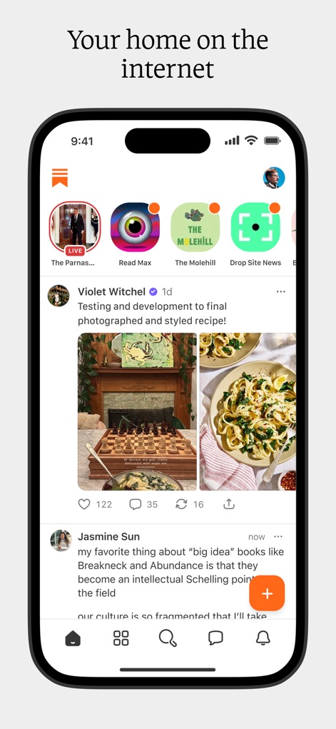 Substack - Dynamic Content Feed