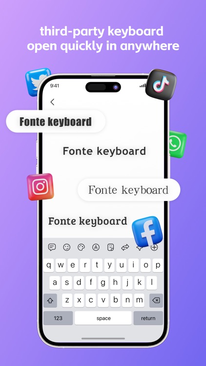Fonts Keyboard - Art font