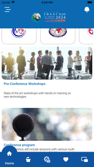 SWAAC ELSO APP Screenshot