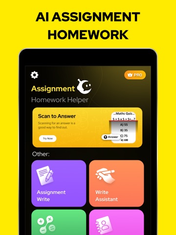 AI Math Problem Solver: MathAI iPad screenshot