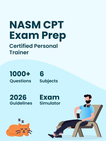 Prepia NASM CPT Exam Prep 2026 iPad screenshot