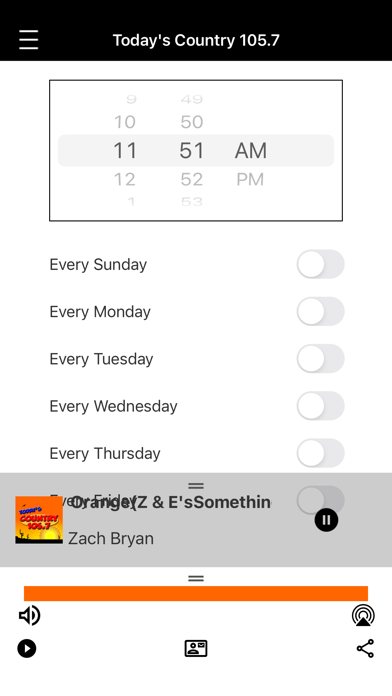 KVVP 105.7 FM Today's Country iPhone screenshot 4 - Entertainment app