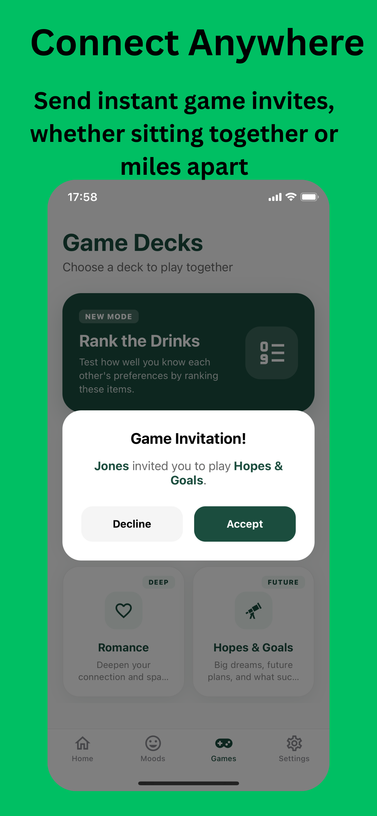 Bond: Couple Games & Chat screenshot 4