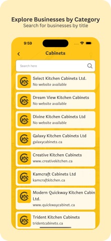 Connect constructions App screenshot