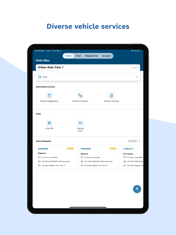 Workshop Service Assist