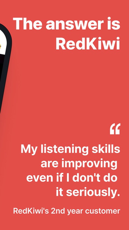 English Listening with RedKiwi