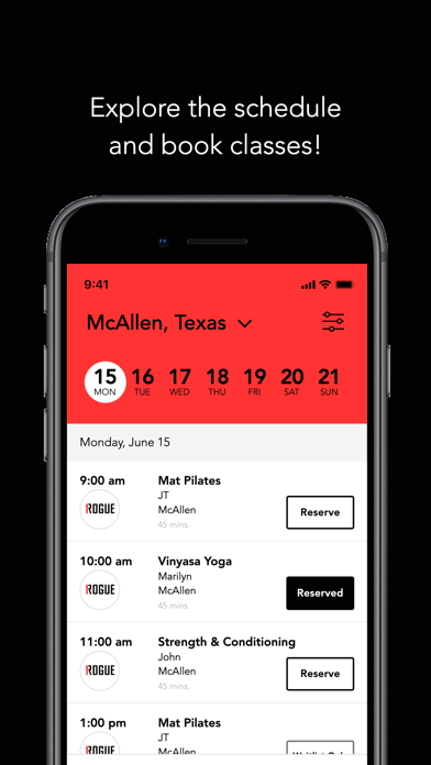 App screenshot