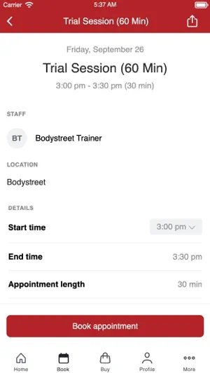 Bodystreet Jupiter screenshot 3