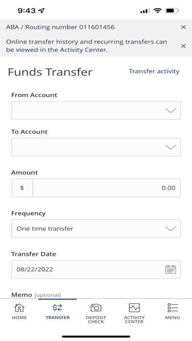 App screenshot