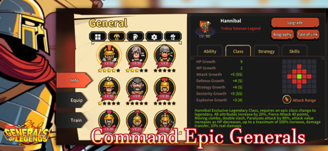 Generals of Legends: Tactics screenshot 3