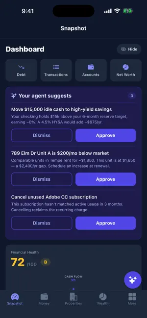 FinancialHealth.io screenshot 1