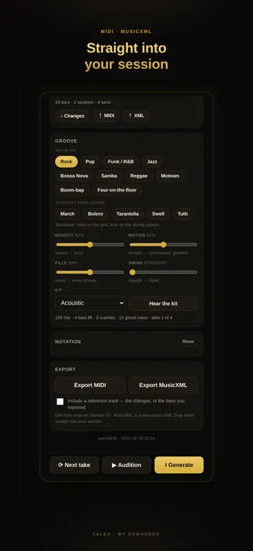 Talea: Drum & Groove screenshot 4 of 5