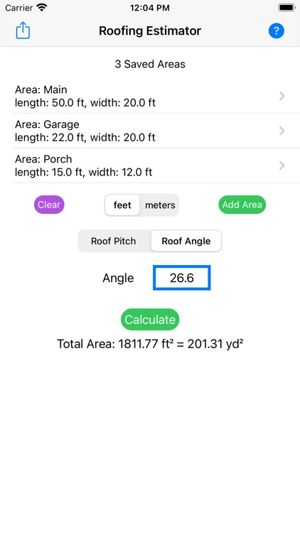 Roofing Estimator screenshot-3