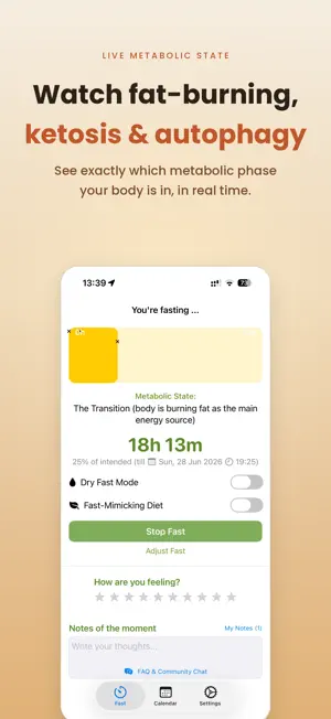 Paleo Fasting: Tracker & Timer screenshot 1