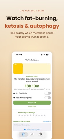 Paleo Fasting: Tracker & Timer Screenshot 1 of 7