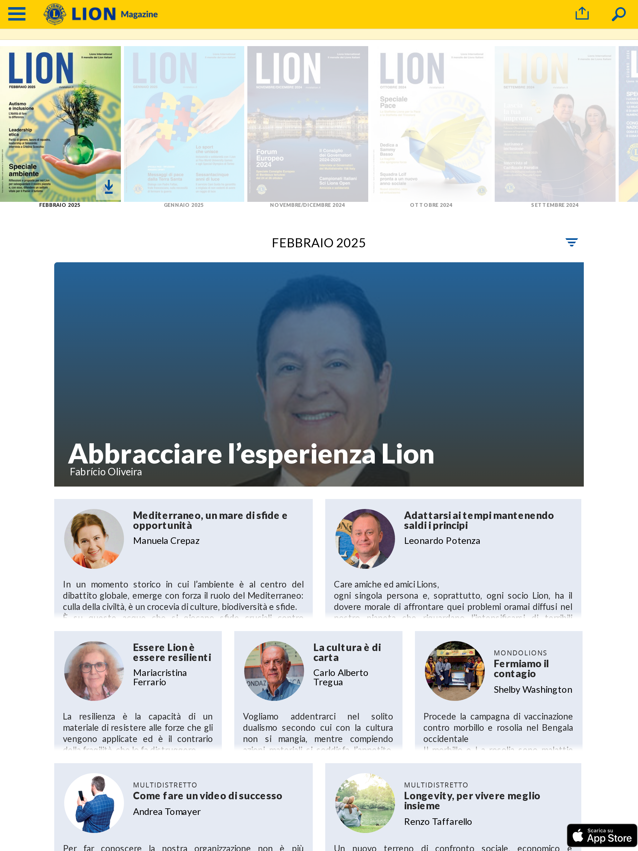 La Rivista LION Italiani