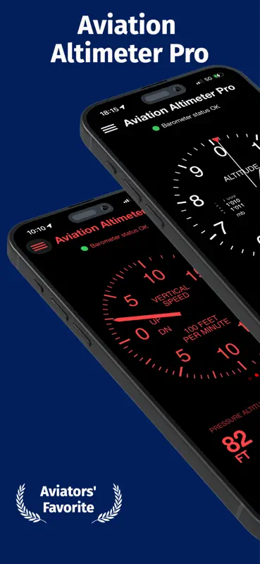 Aviation Altimeter Pro screenshot 1 of 9