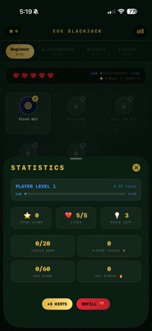 EGK BlackJack screenshot
