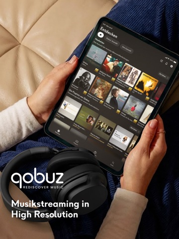 Qobuz: Musik & Online-Magazin iPad screenshot 1